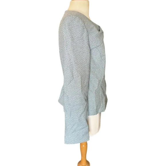 Vintage 1980s Cropped Jacket w Coquette Bow Detail - Picture 6 of 11